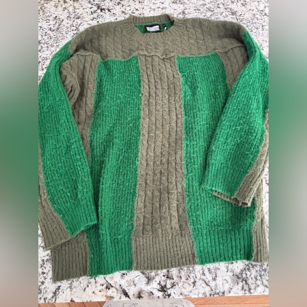 Reclaimed vintage over sized sweater size medium